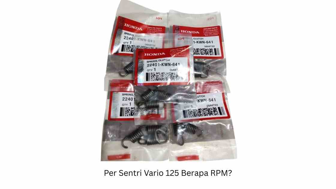 Per Sentri Vario 125 Berapa RPM?