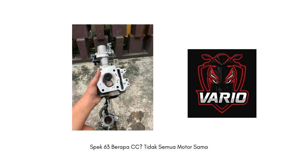 Spek 63 Berapa CC? Tidak Semua Motor Sama